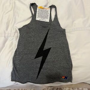 AVIATOR NATION lightning bolt tank